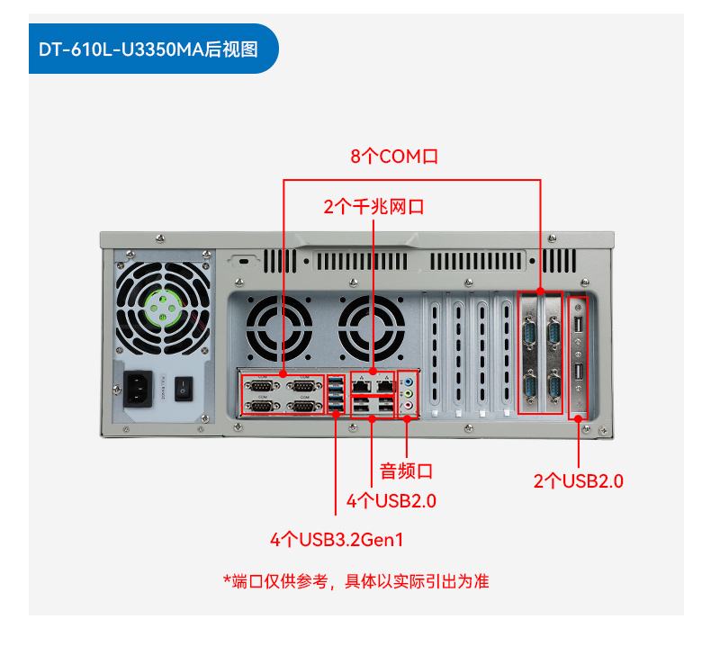 東田國產(chǎn)化工控機,雙路海光服務器主機,DT-610L-U3350MA.jpg